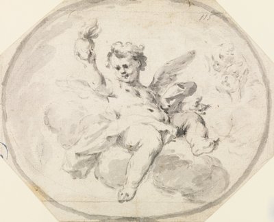 Design for a Painted Ceiling by Francesco Saverio Mergolo